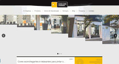 Desktop Screenshot of chavesefechaduras.com.br